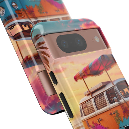 **Van Rests at Shore** - Google Pixel Case
