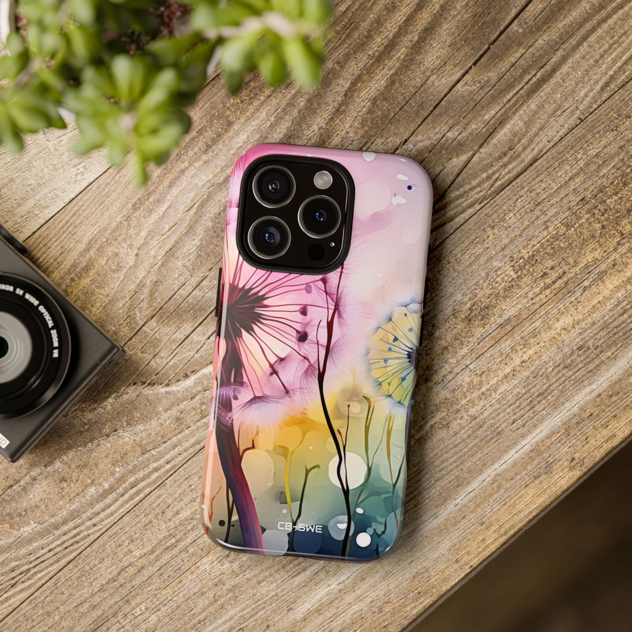 Dreamy Dandelion Whispers - iPhone Case