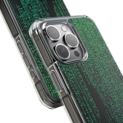 Matrix Gradient Flow iPhone 15 - Clear Impact Phone Case