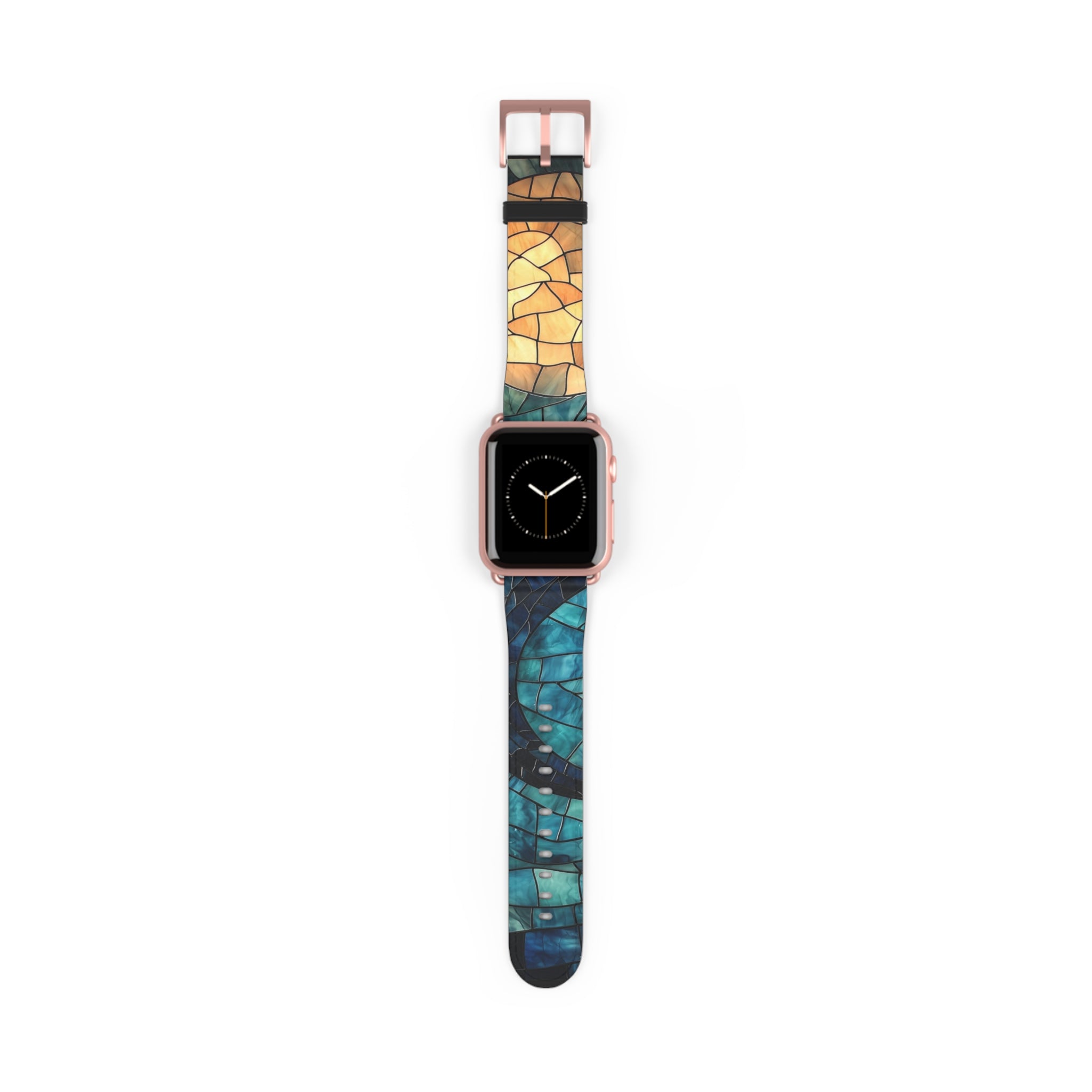 Blue Whale Mosaic - Watch Band
