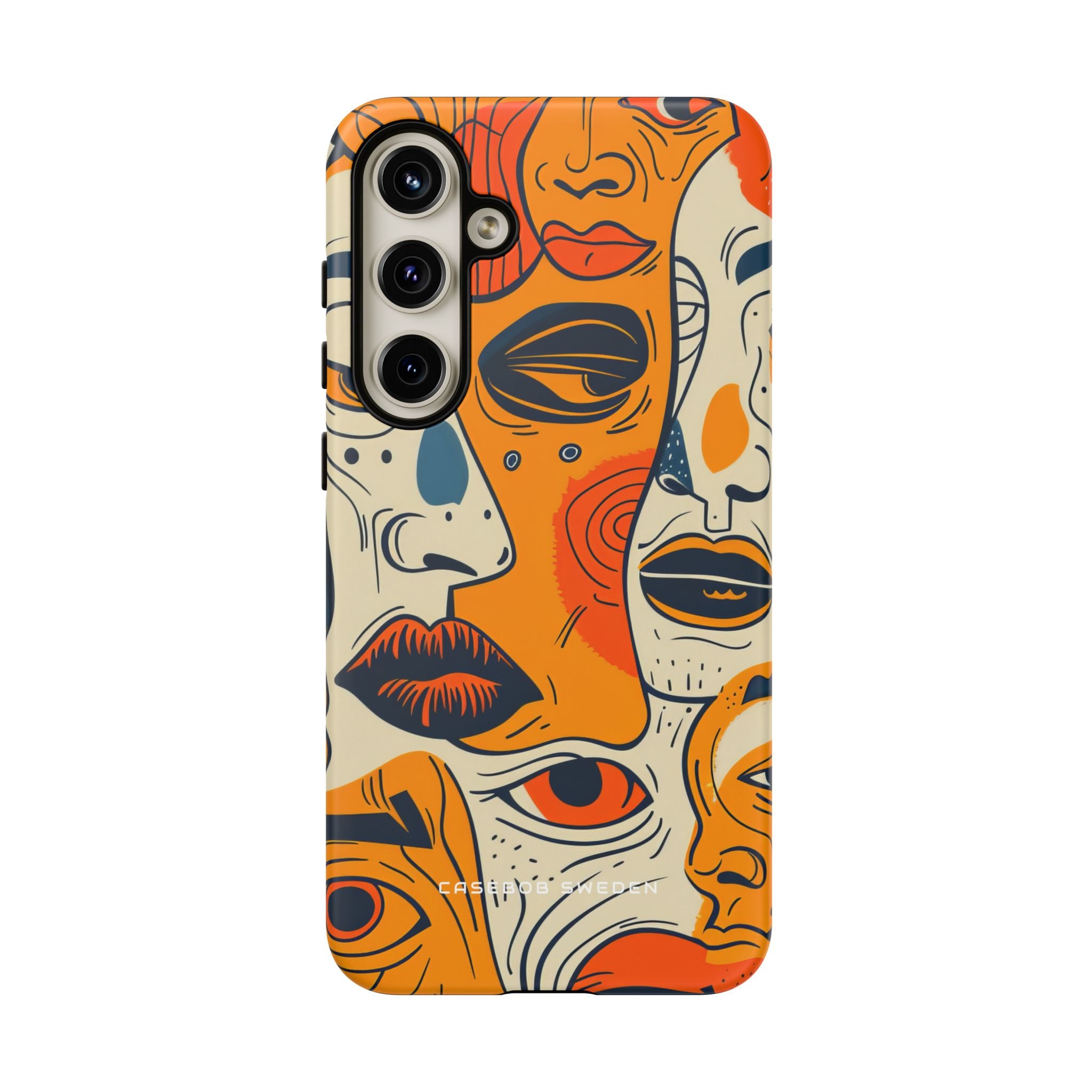 Gradient Face Mosaic Samsung S24 - Tough Phone Case