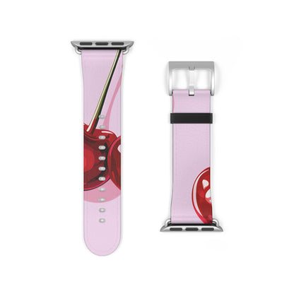 Glossy Cherry Glow - Watch Band