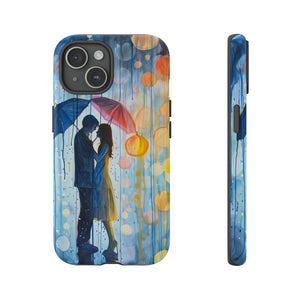 Rainy Day Love Umbrellas - Protective Phone Case