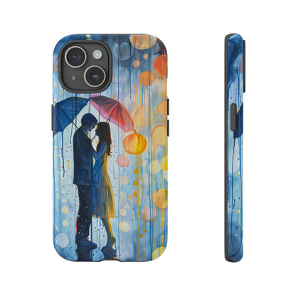 Rainy Day Love Umbrellas - Protective Phone Case