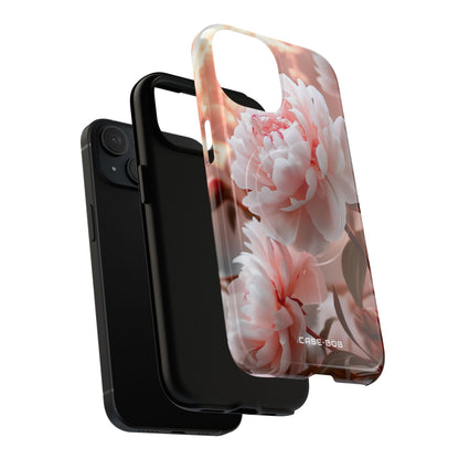 Peony Moonlight iPhone 15 Case - Tough+
