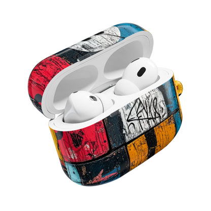 Witte Orb Graffiti - AirPods Case