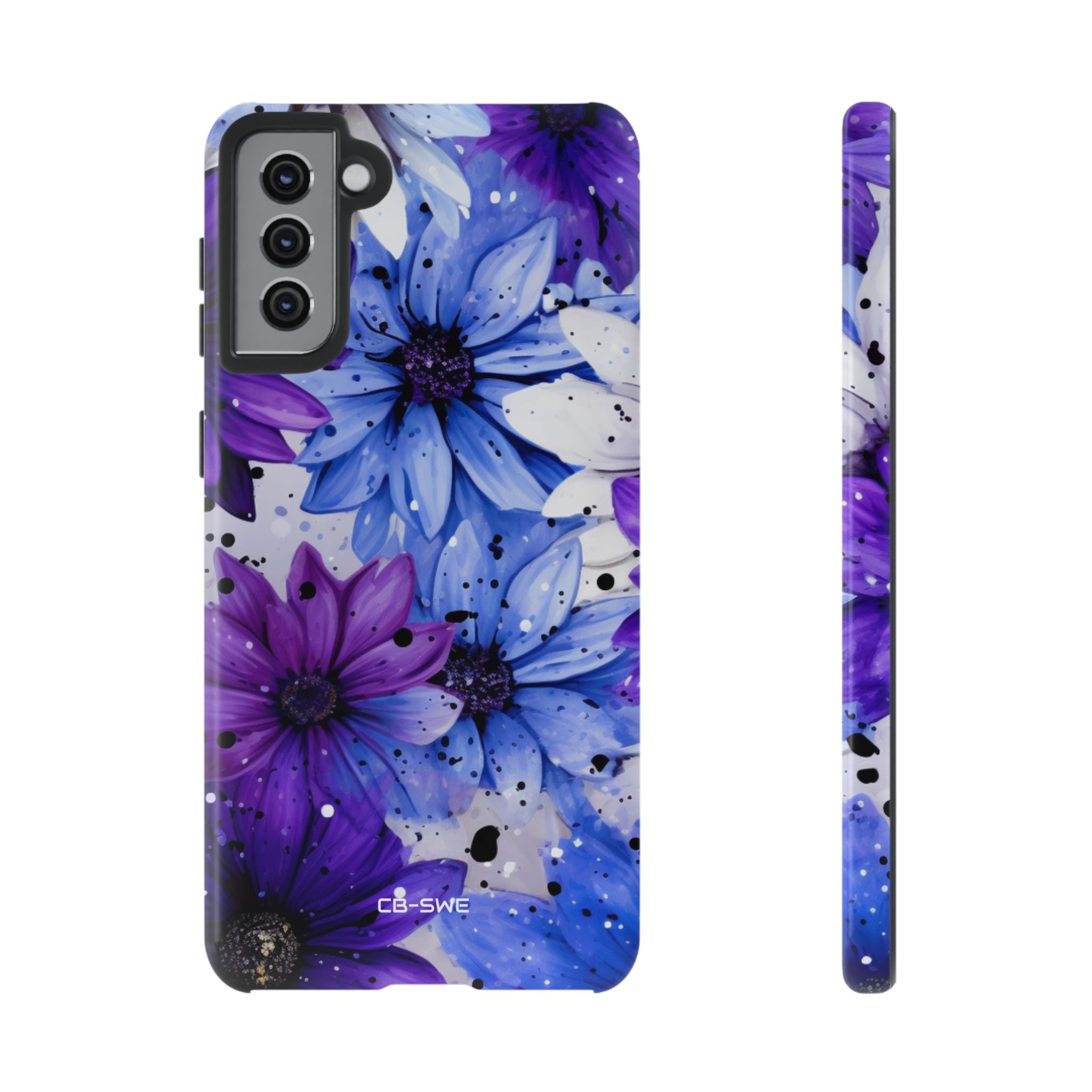 Vivid Splattered Blooms - Samsung Case