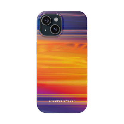 Gradient Sunset Flow iPhone 15 - Flexi Phone Case