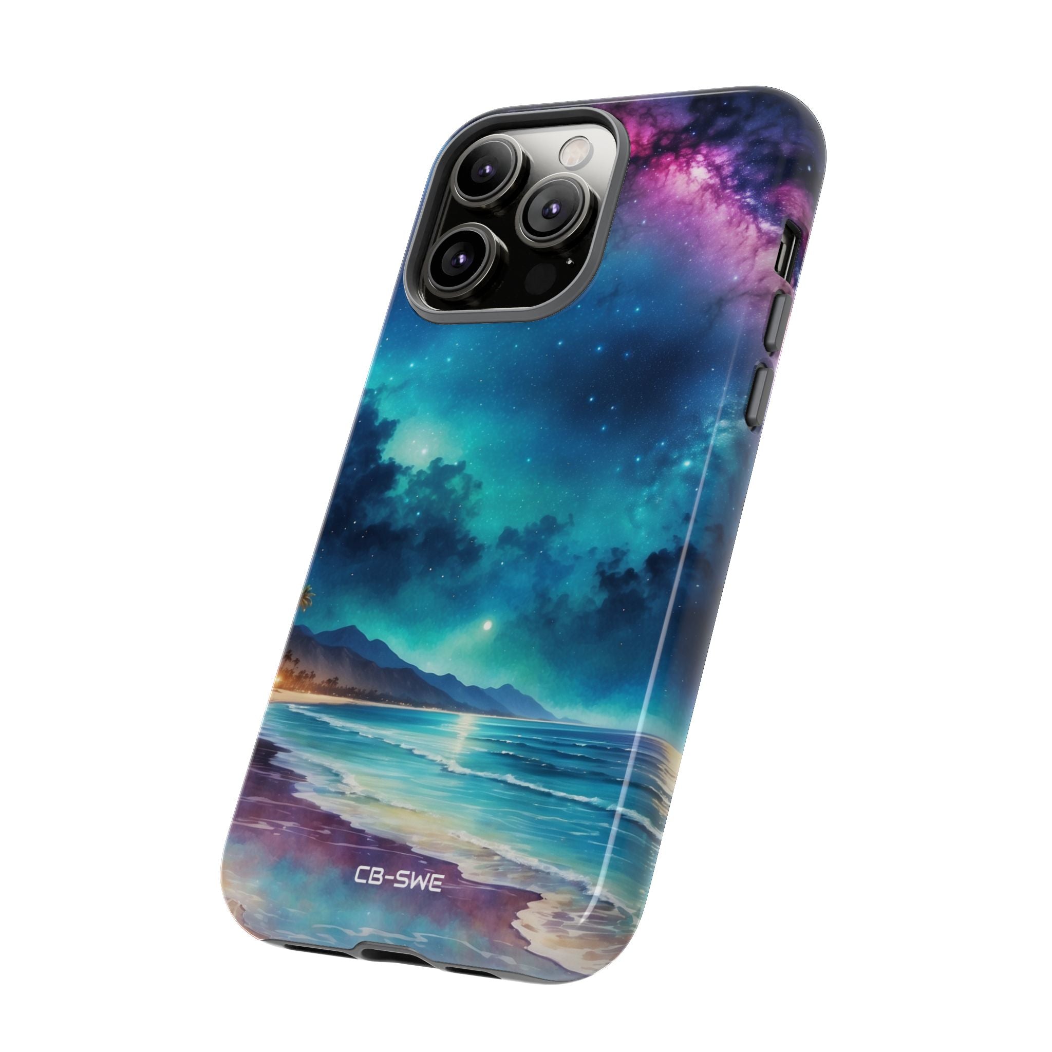 Waves Embrace Stars - iPhone Case