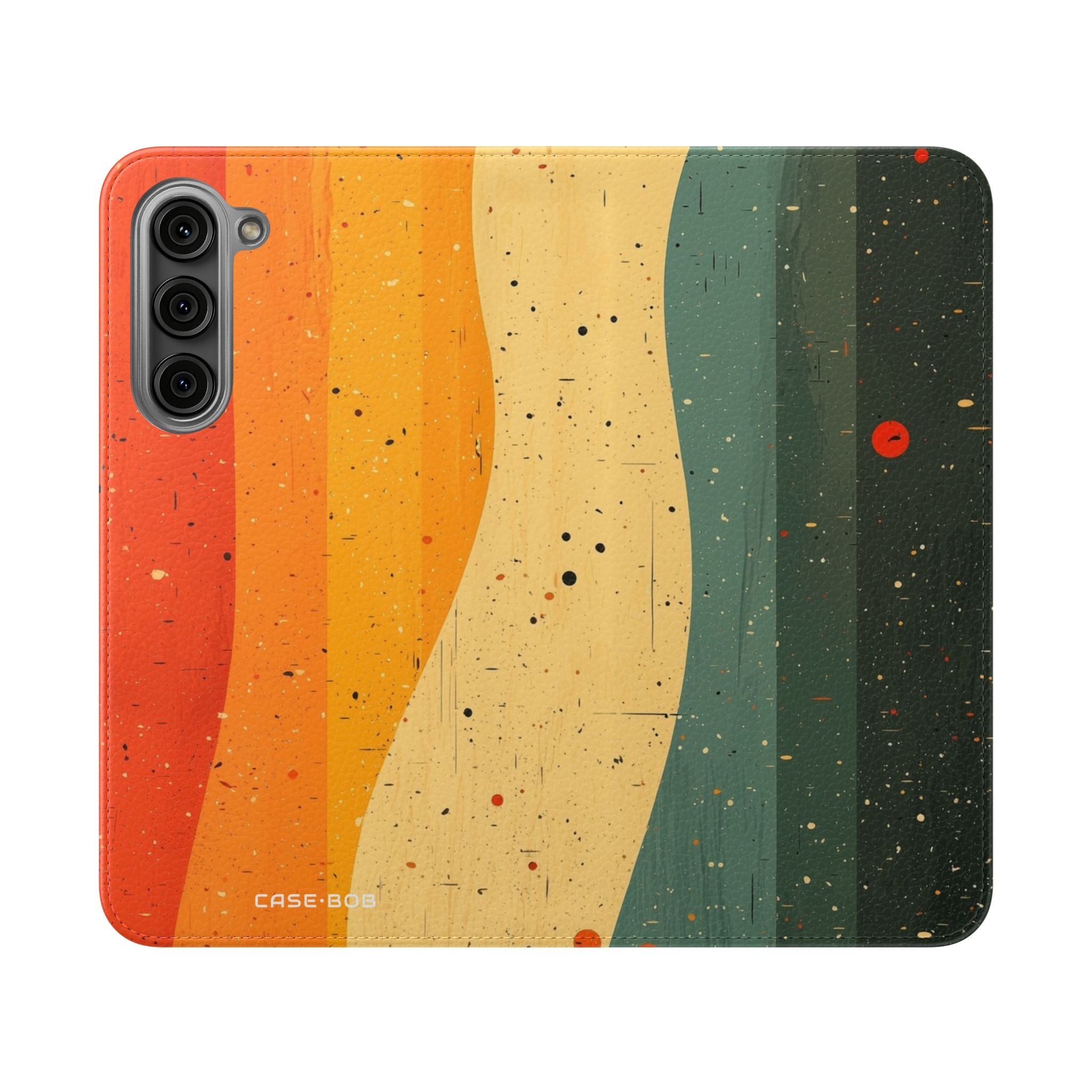 Wavy Spectrum - Samsung S23+ Case - Lompakko