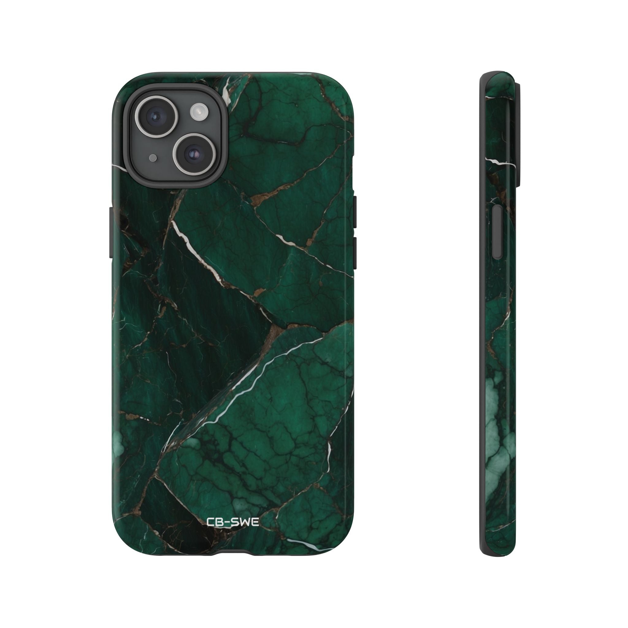 Emerald Veins Flow - iPhone Case