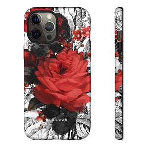 Cheruse Gothic Flower - Protective Phone Case