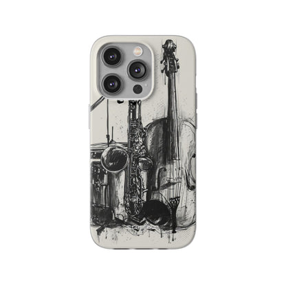 Jazz Ink Expressions | Flexible Phone Case for iPhone