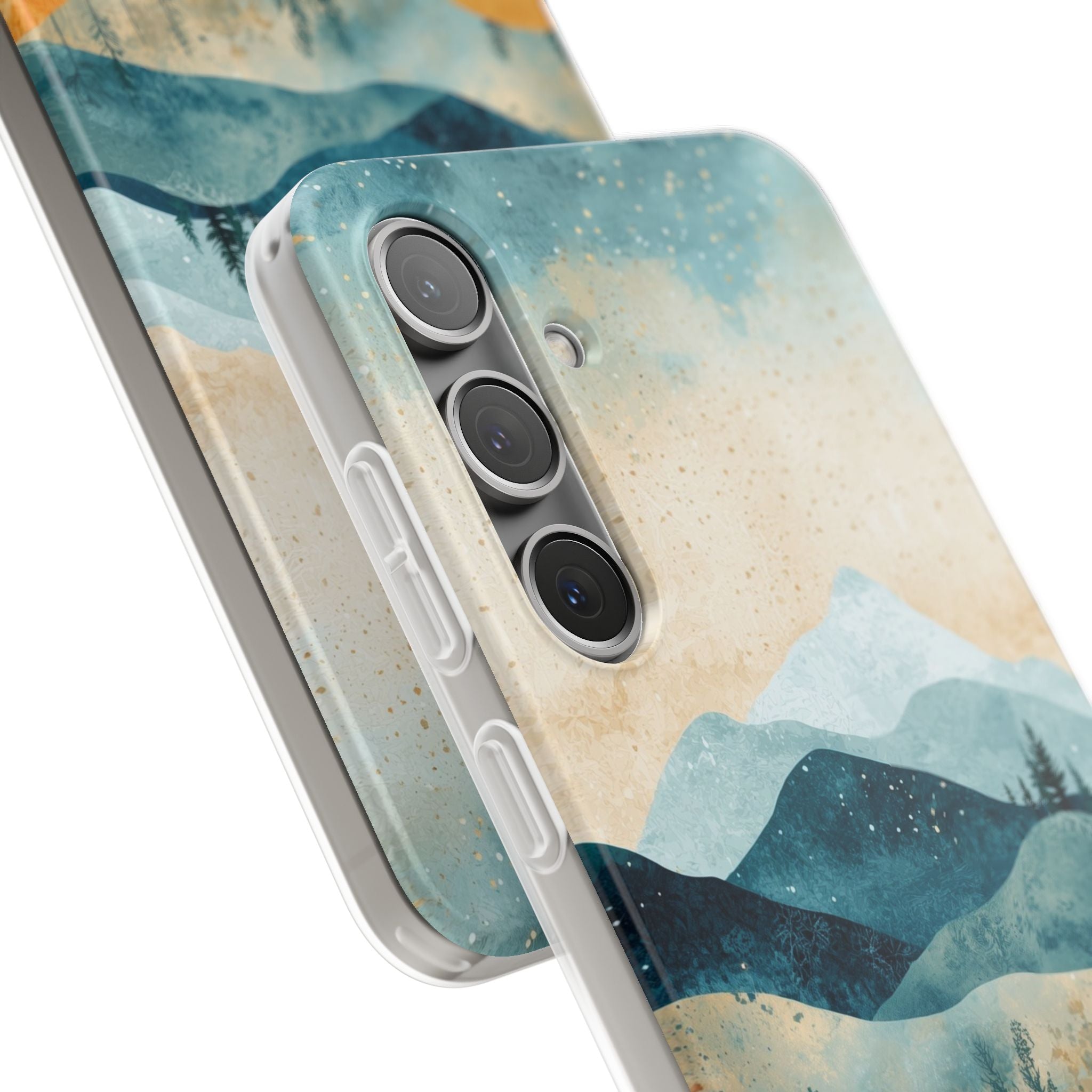 Moonlit Mountains Samsung S24 Plus Case - Soft