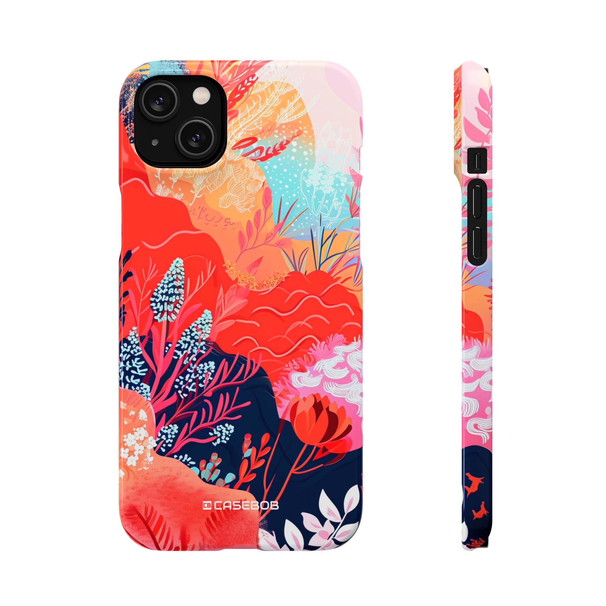 Living Coral | Handyhülle für iPhone (Slim Case)