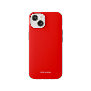 Candy Apple Red | Phone Case for iPhone (Flexible Case)