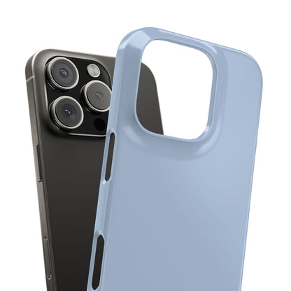 Light Steel Blue iPhone 16 - Slim Phone Case