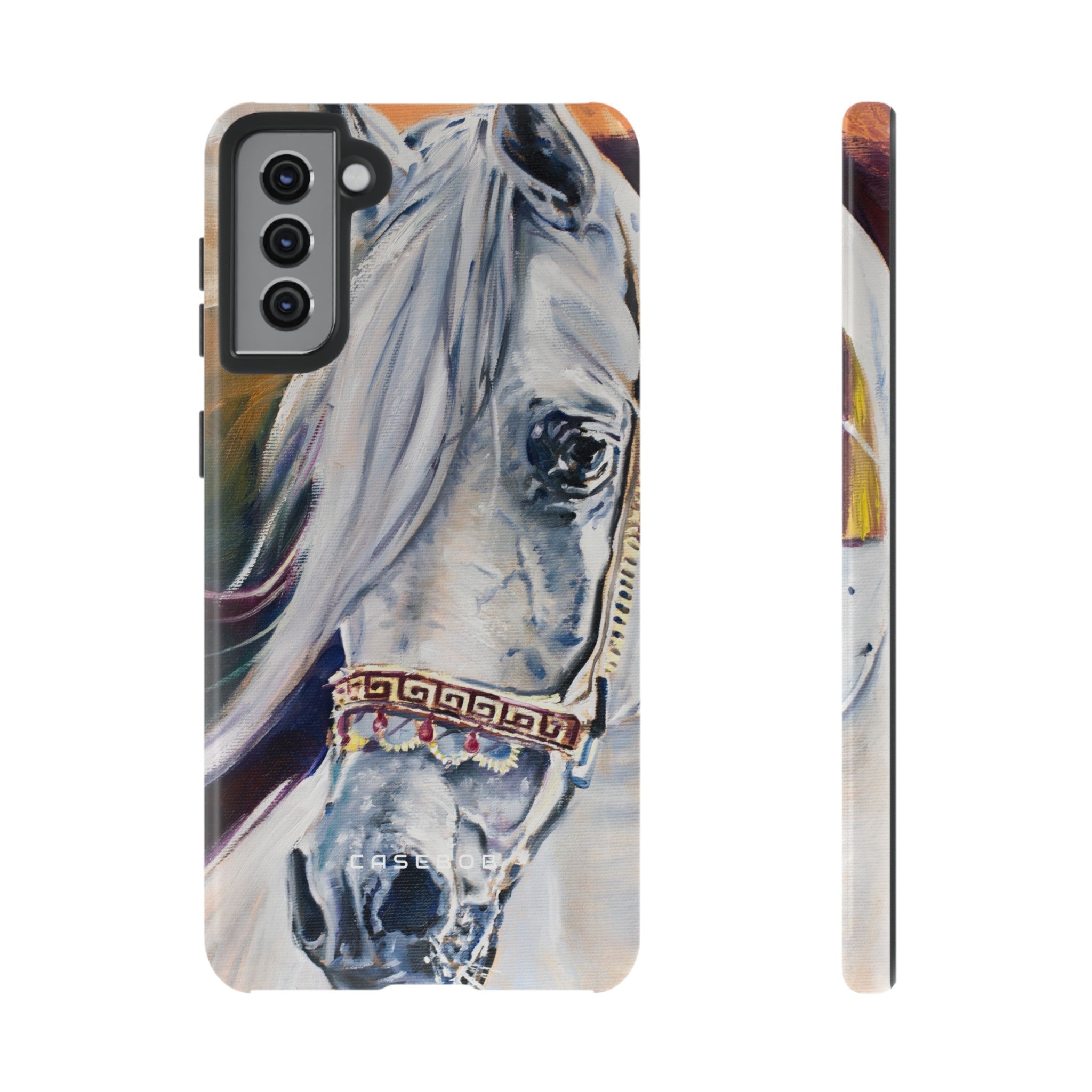 White Arabian - Protective Phone Case