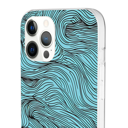 Wavy Serenity | Flexible Phone Case for iPhone