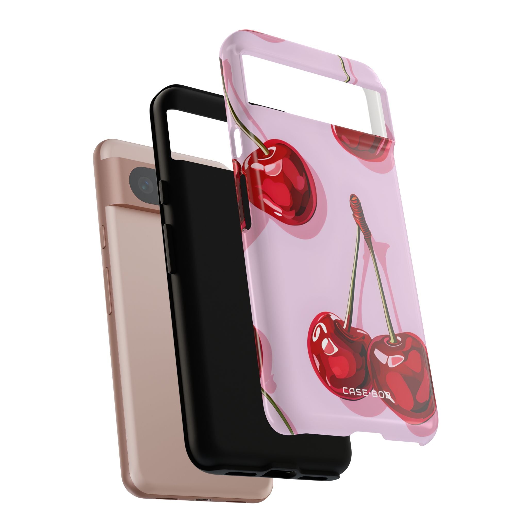 Glossy Cherry Burst Google Pixel 8 Case - Tough