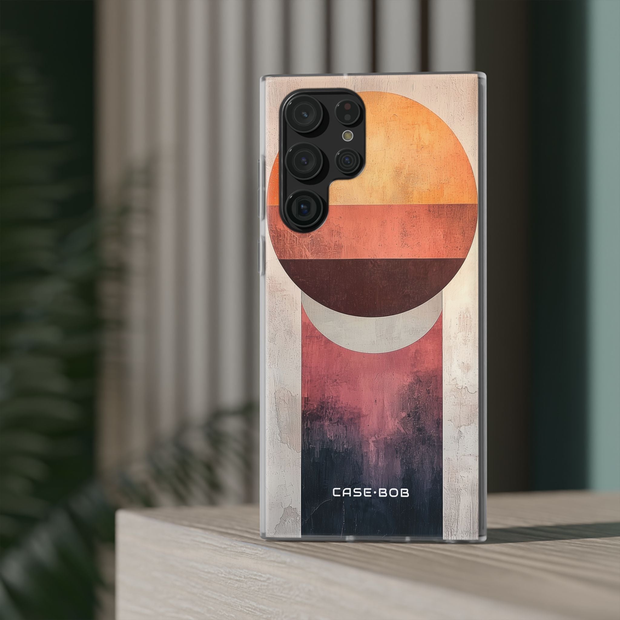 Sunset Orb Samsung S22 Ultra Case - Soft