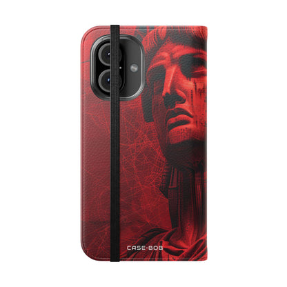 Liberty Crimson - iPhone 16  Case - Wallet