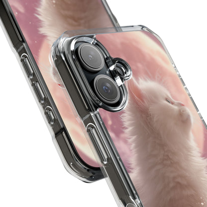 Lunar Cat Soars iPhone Case - Impact