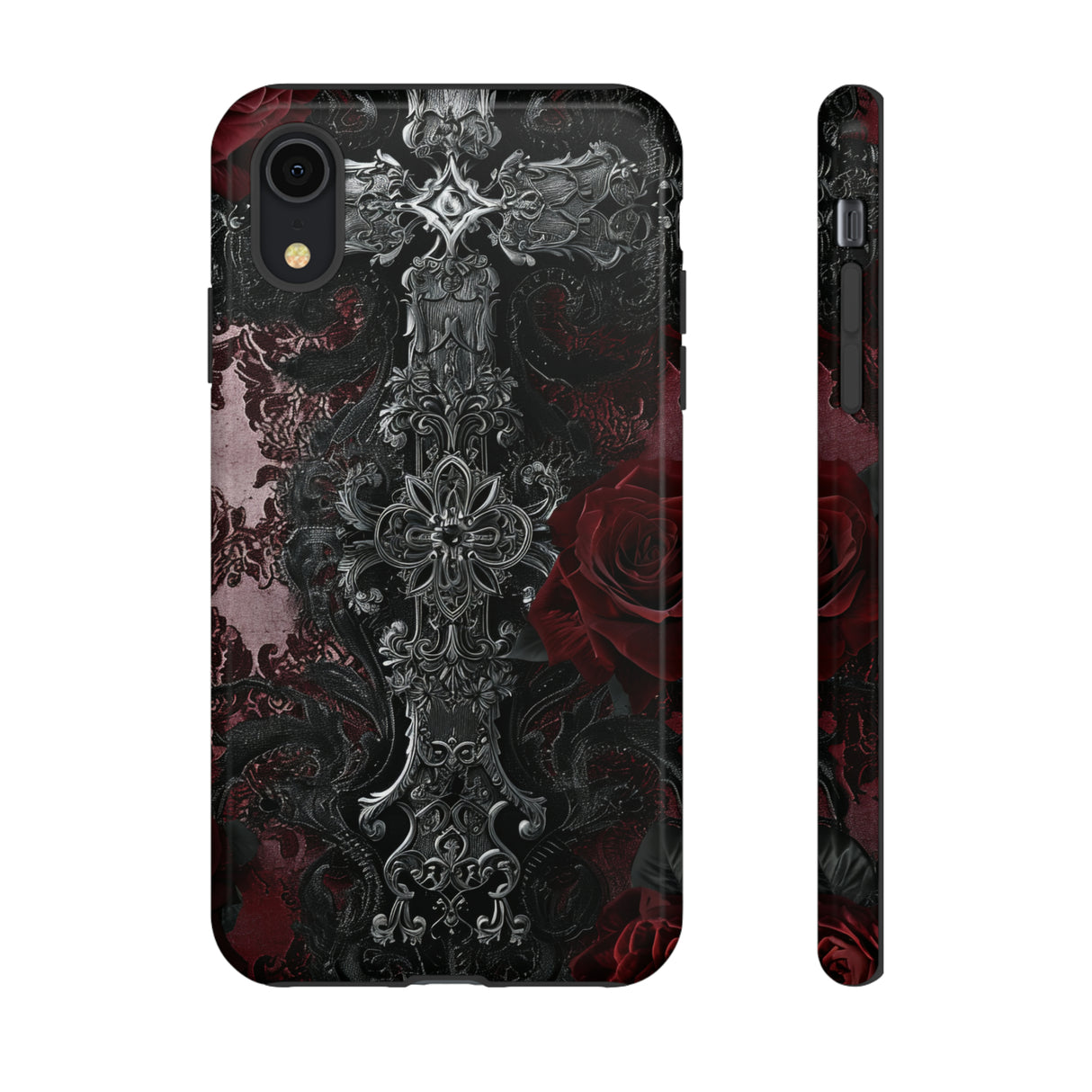 Lace and Velvet Gothic - Protective Phone Case