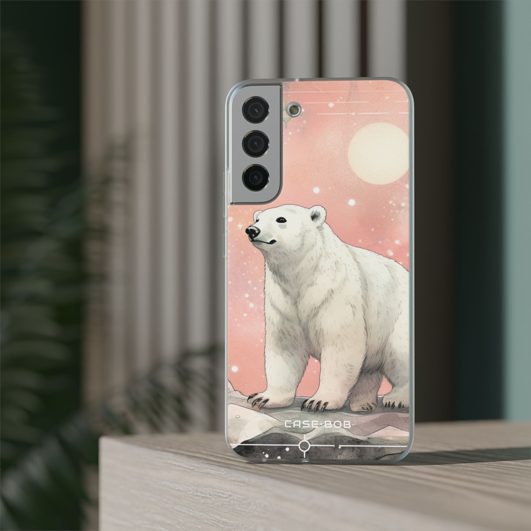 Polar Bear Dream Samsung S22 Plus Case - Soft