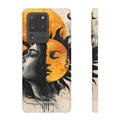 Sunlit Duality | Slim Phone Case for Samsung