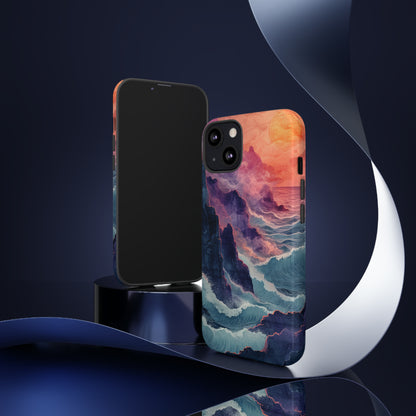 Tranquil Cliffside Views - Protective Phone Case