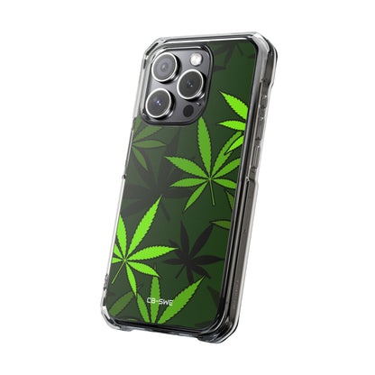 Green Leaf Symmetry iPhone Case - Impact