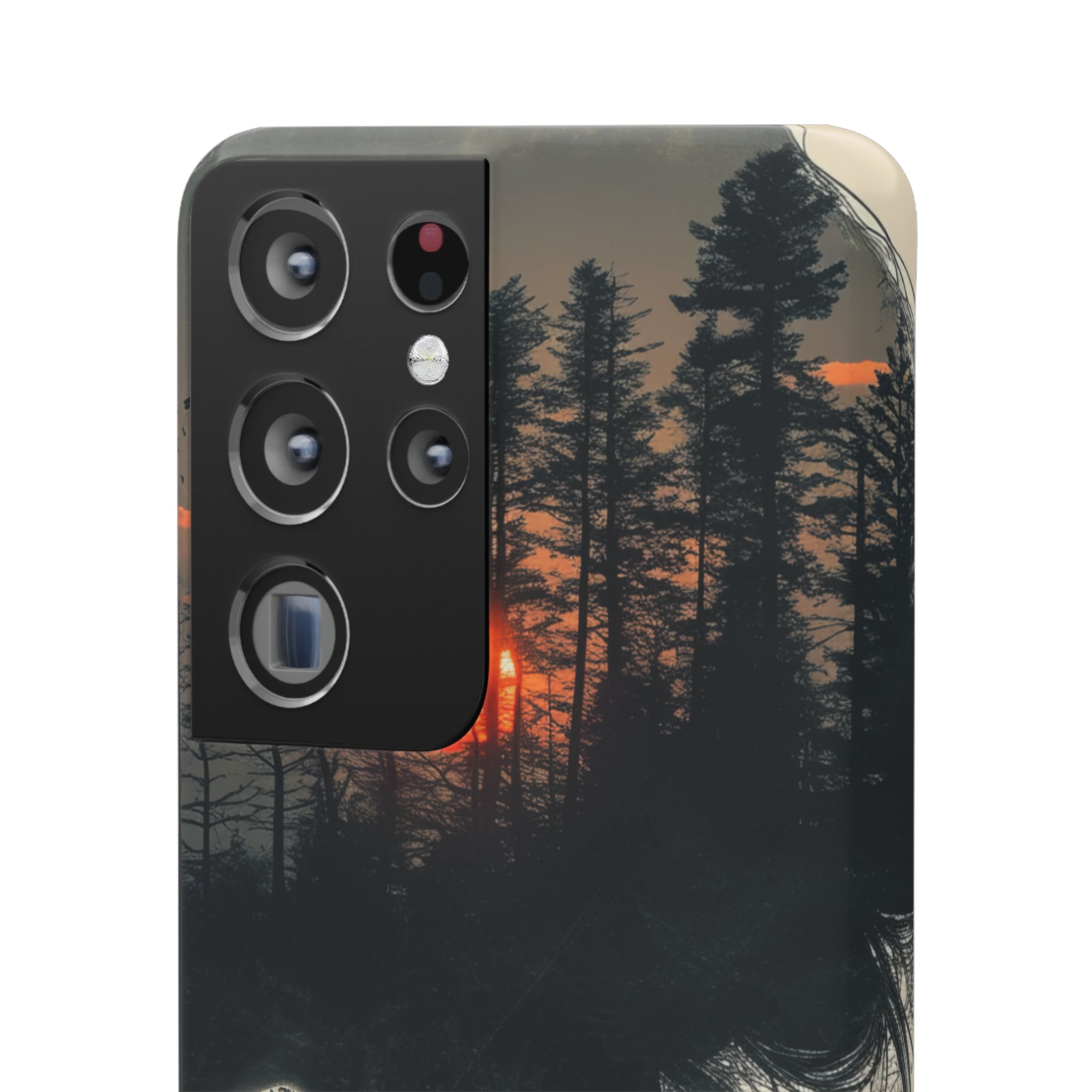 Tranquil Silhouette | Slim Phone Case for Samsung