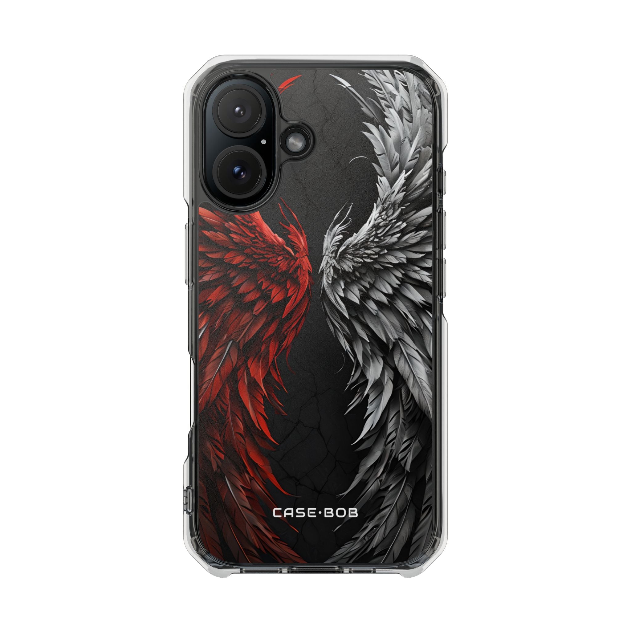 Crimson White Wings iPhone 16 Case - Impact
