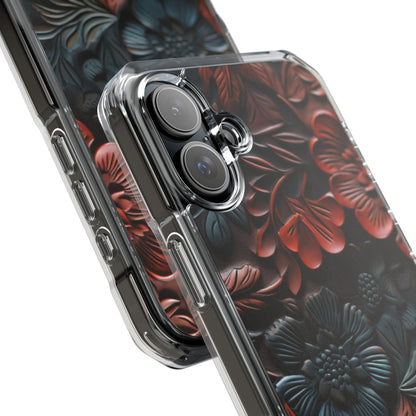 Sculpted Floral Elegance iPhone Case - Impact