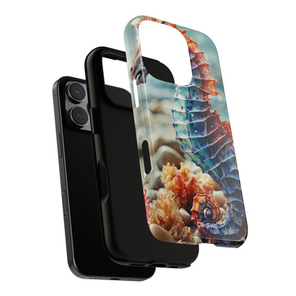 Seahorse Dances Freely - iPhone Case