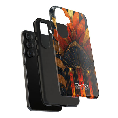 Foglie ad Arco Dorato Samsung S25 - Tough