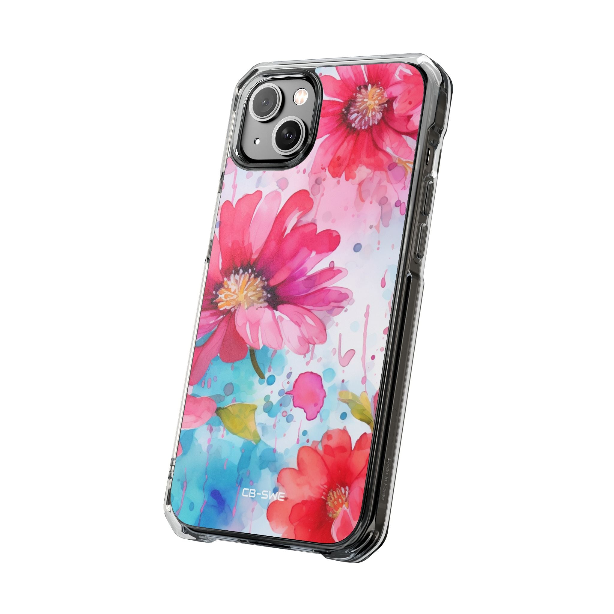 Vibrant Floral Dance iPhone Case - Impact