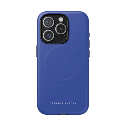 Blue iPhone 15  Tough+ Phone Case