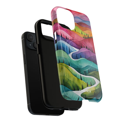 Winding Verdure iPhone 15 Case - Tough+