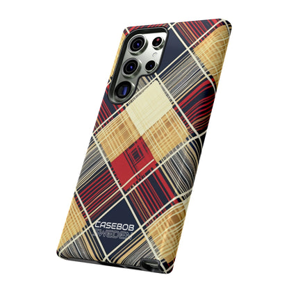 Plaid Diamond Tapestry Samsung S23 - Tough