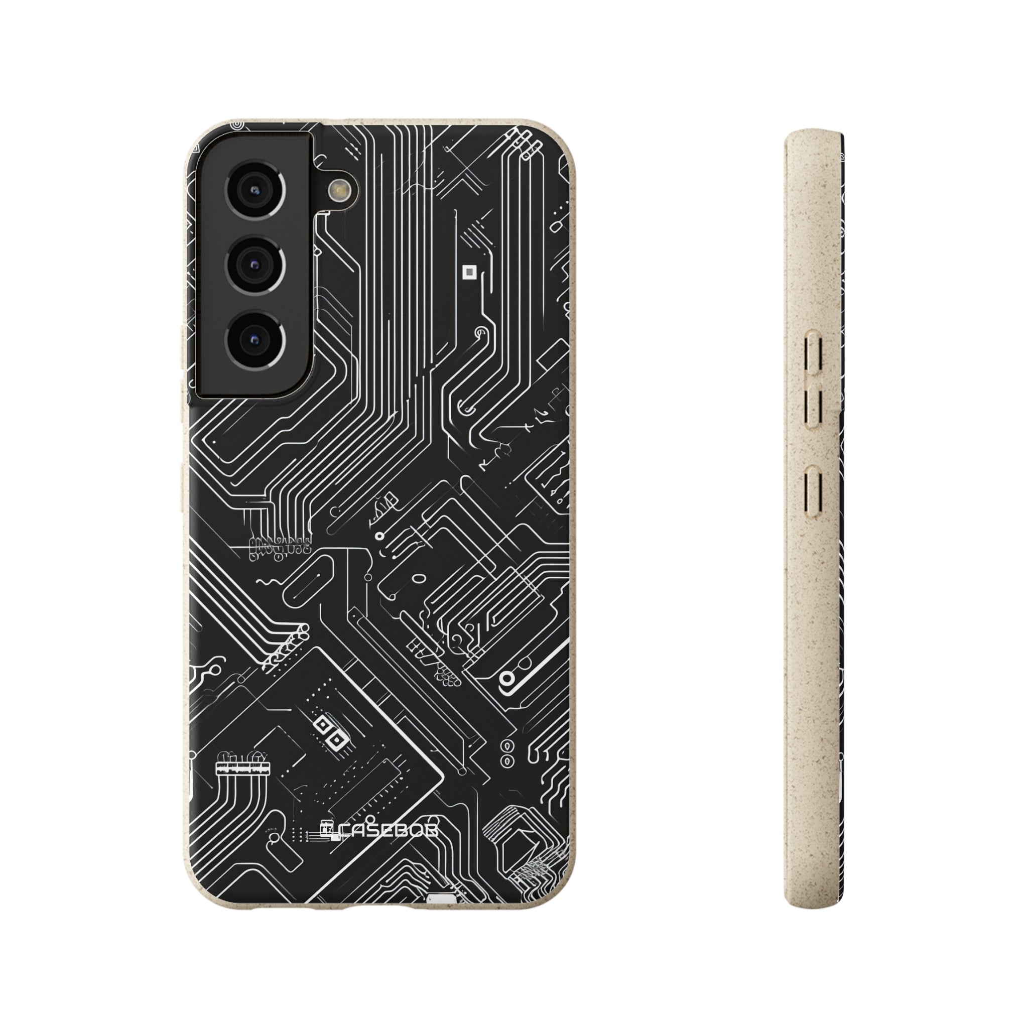 Cyber Circuitry Art | Biodegradable Phone Case