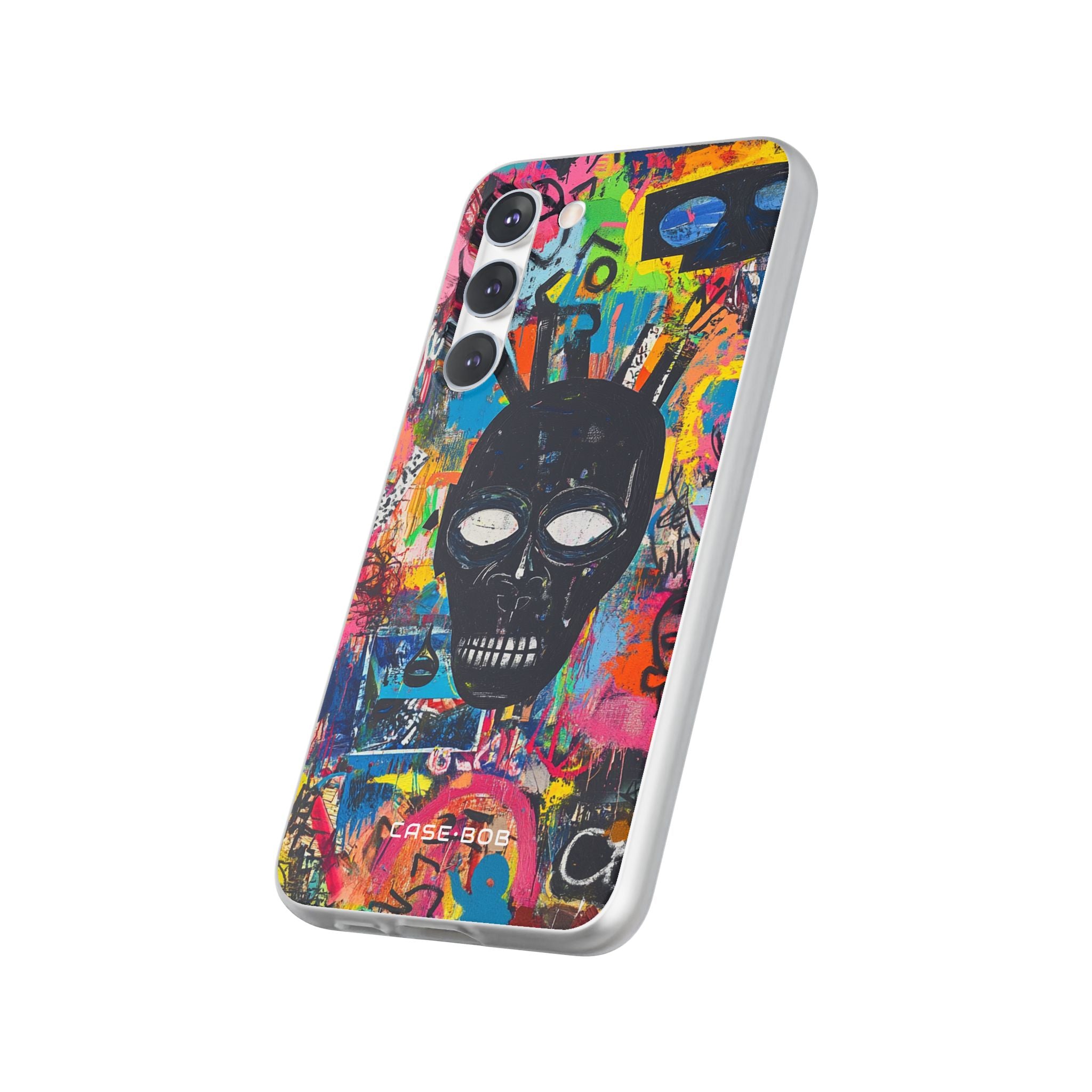Skull Vortex Samsung S23 Plus Case - Soft