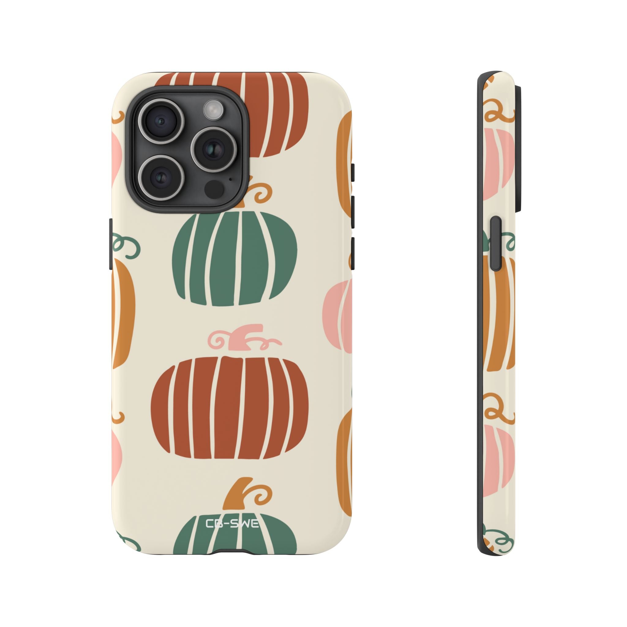 Whimsical Pumpkin Harmony - iPhone Case
