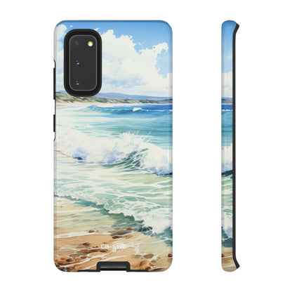Serene Coastal Watercolors - Samsung Case