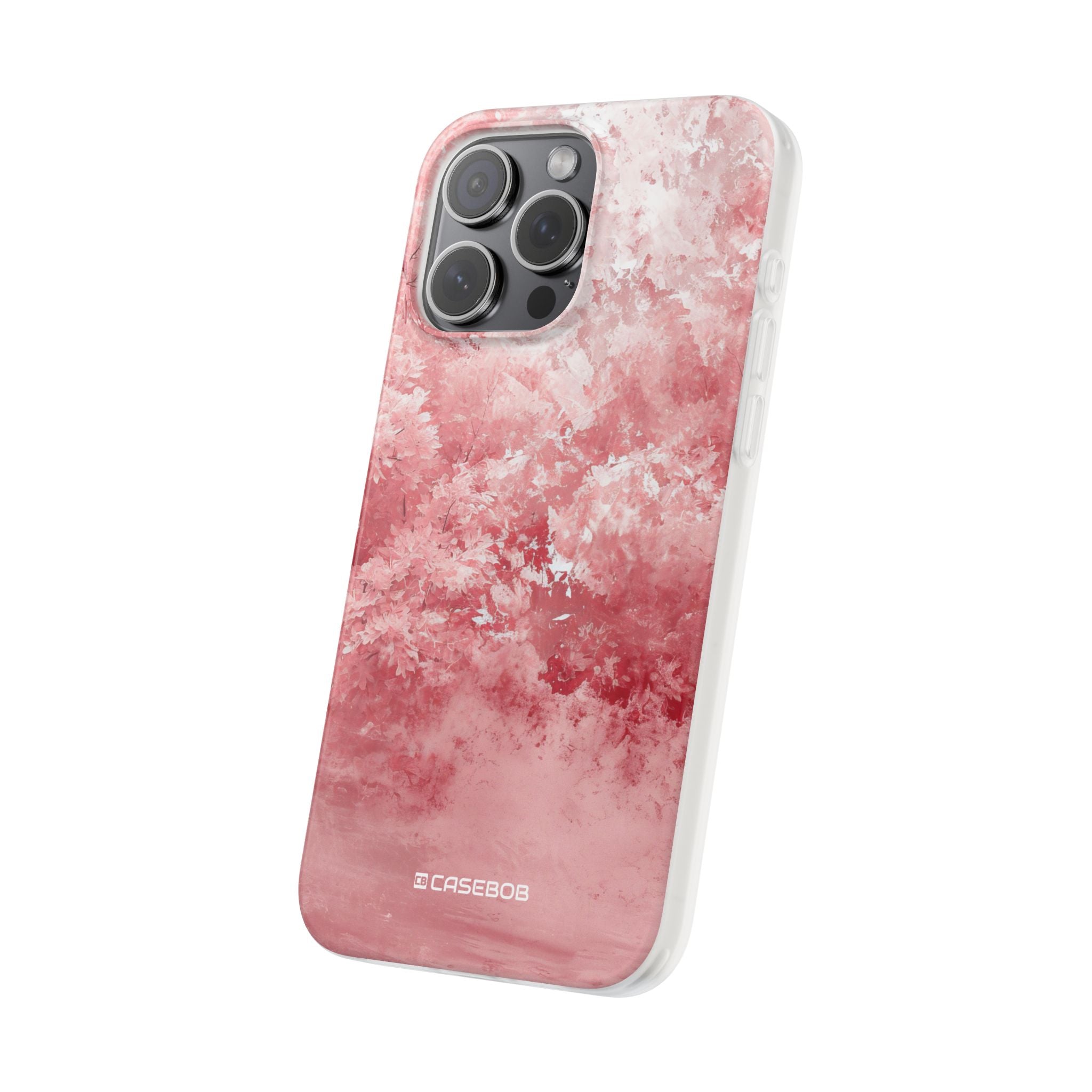 Pantone Rose | Handyhülle für iPhone (Flexible Hülle)