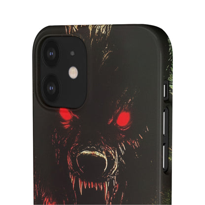 Bloodmoon Wolf's Lament iPhone 12 - Slim Phone Case