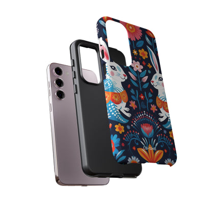 Bunnies Hop Flowers - Samsung Case