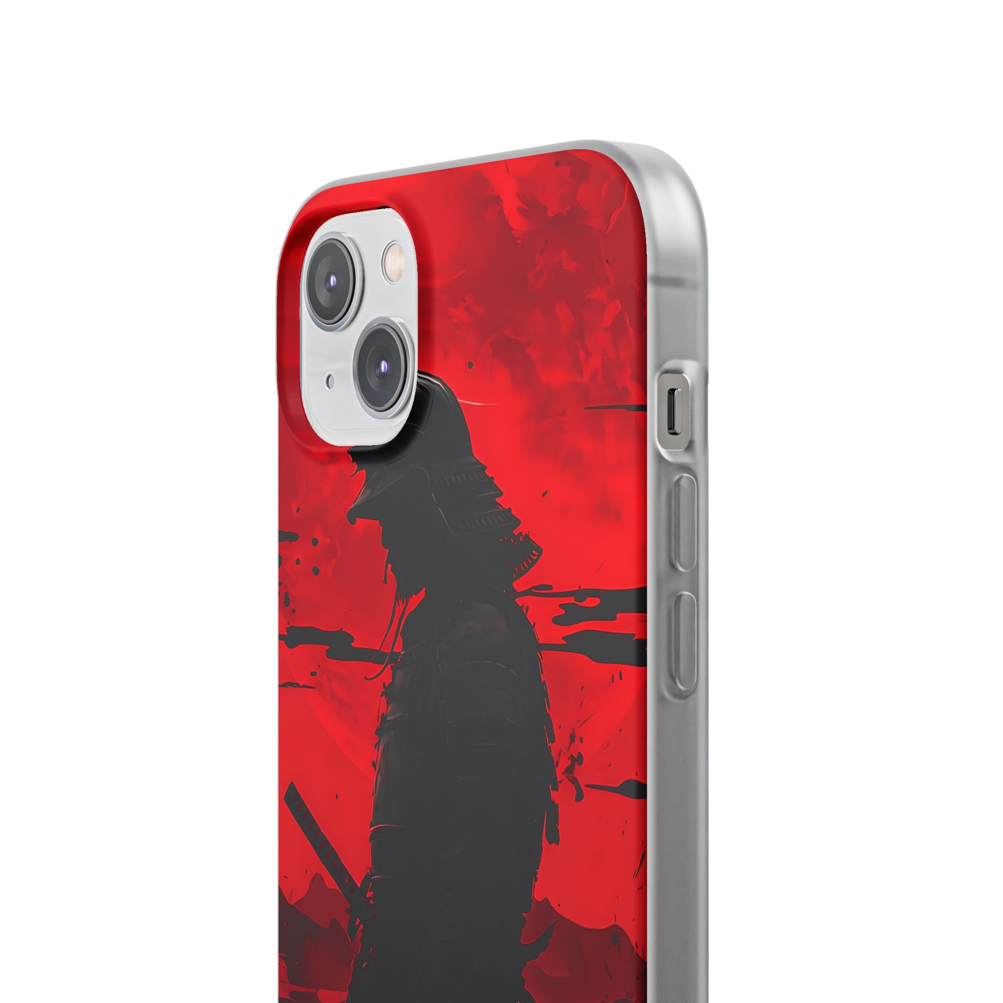 Crimson Samurai iPhone 14 Plus Case - Soft