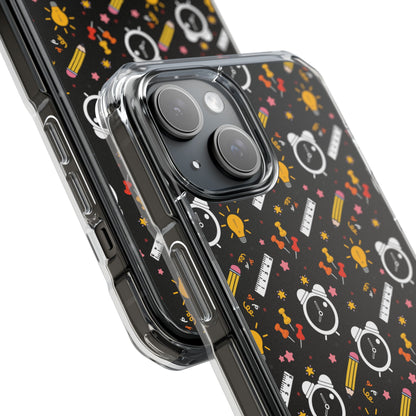 Bright Pencils Twirl iPhone Case - Impact